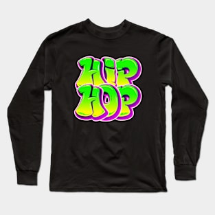 Hip Hop Graffiti Long Sleeve T-Shirt